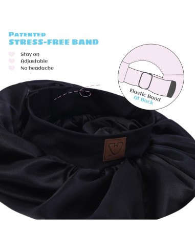 Gorro de Satén Ajustable para Niños Hat Hut - 1 a 8 Años