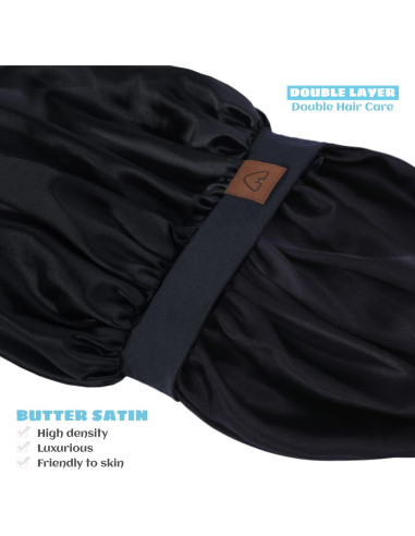 Gorro de Satén Ajustable para Niños Hat Hut - 1 a 8 Años