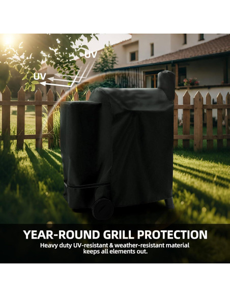 Funda para Parrilla SCAUSY Traeger Pro 22/575 Impermeable
