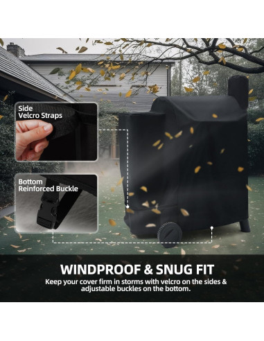 Funda para Parrilla SCAUSY Traeger Pro 22/575 Impermeable