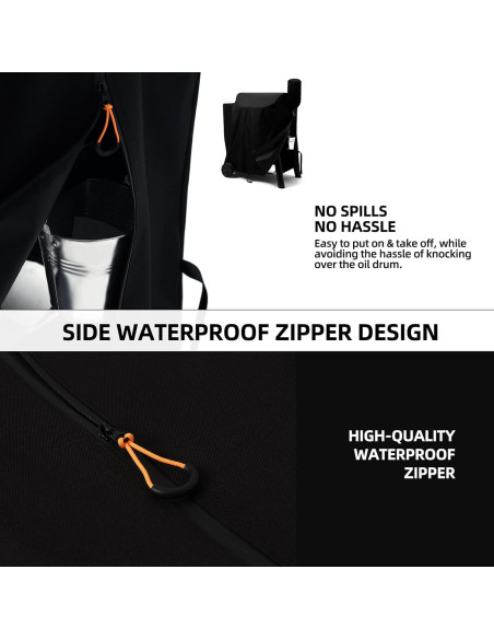 Funda para Parrilla SCAUSY Traeger Pro 22/575 Impermeable