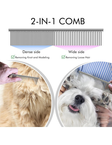 Combo Cepillo de Aseo OneCut y Peine Desenredante Azul