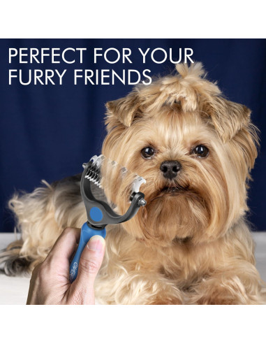 Combo Cepillo de Aseo OneCut y Peine Desenredante Azul