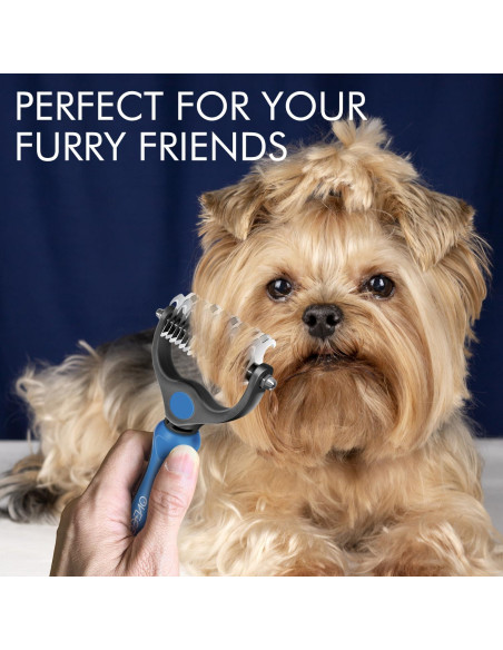 Combo Cepillo de Aseo OneCut y Peine Desenredante Azul