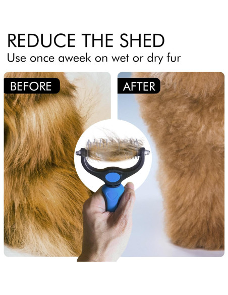 Combo Cepillo de Aseo OneCut y Peine Desenredante Azul