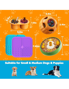 Juguetes Interactivos para Perros Havit 6 en 1 - Enriquecimiento Cognitivo 2