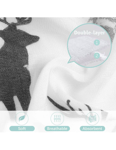 Manta de Envoltura para Bebés Atluxe - 2 Unidades 119cm