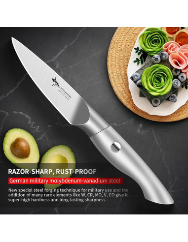 Cuchillo de Pelar MAD SHARK 8.89 cm Acero Inoxidable