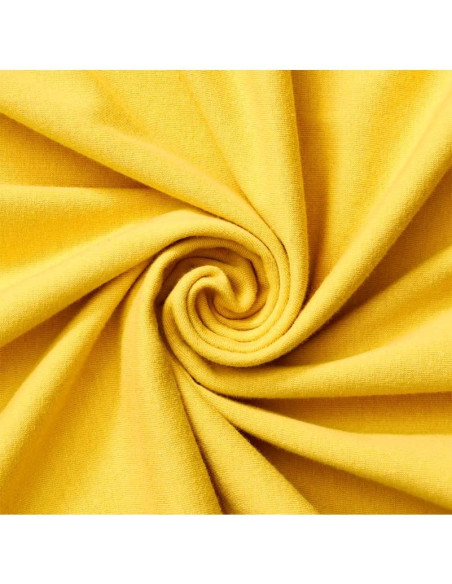 Sábana Ajustable de Cuna Mini Compañía Americana 100% Algodón Amarillo