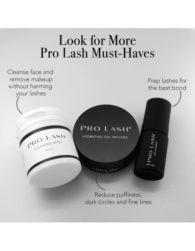 Pestañas Pro Lash SoftWear Ojo de Gato Clásico No. 08 - 3 Juegos