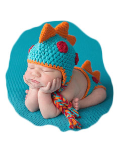 Atuendo de Fotografía para Recién Nacido Vemonllas Dinosaurio