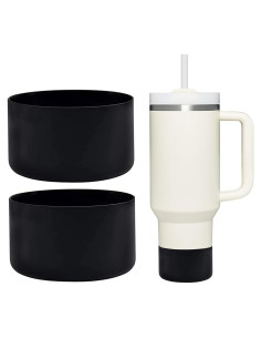WK IEASON 2 Pcs Protector de Silicona para Vaso Stanley 2.83"