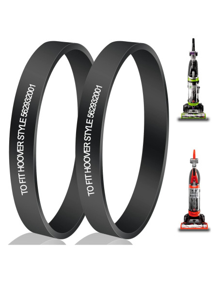 Correas de Reemplazo para Aspiradora Hoover 562932001 - 2 Unidades
