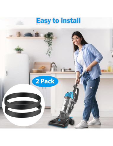 Correas de Reemplazo para Aspiradora Hoover 562932001 - 2 Unidades