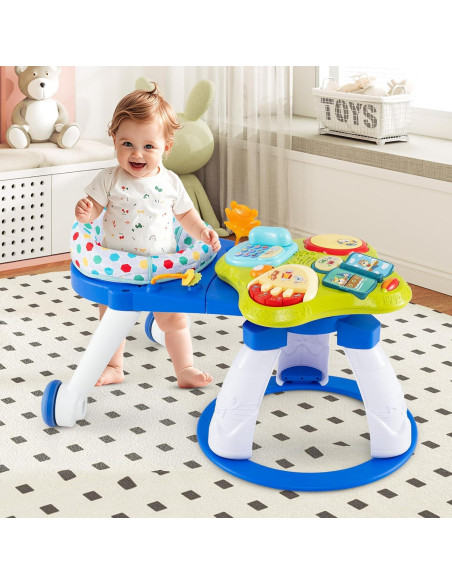 Centro de Actividad para Bebés 3 en 1 BABY JOY Azul