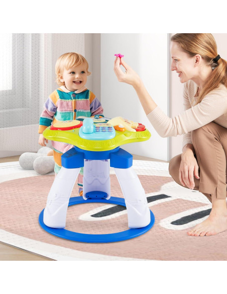 Centro de Actividad para Bebés 3 en 1 BABY JOY Azul