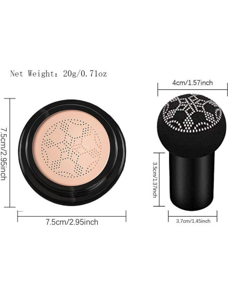 Crema CC Air Cushion SuperThinker 2 PCS Natural Hidratante