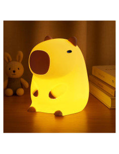 Luz Nocturna Capibara Hinittey Recargable 1200mA con Temporizador