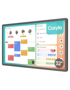 Calendario Digital Cozyla+ 32" Pantalla Táctil Negro