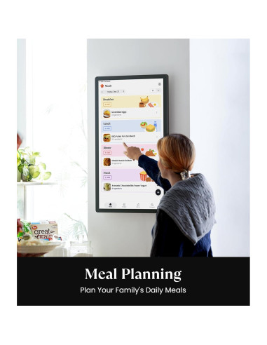 Calendario Digital Cozyla+ 32" Pantalla Táctil Negro