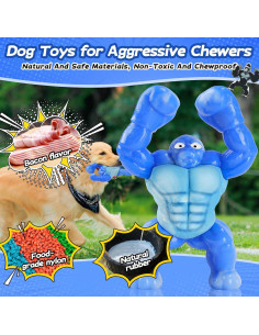 Juguete para Perros Furdog Indestructible Sabor Tocino 15cm 2