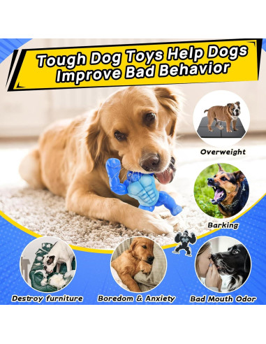 Juguete para Perros Furdog Indestructible Sabor Tocino 15cm