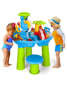 Mesa de Agua y Arena 3 en 1 WATUDOU para Niños 3-5 Años