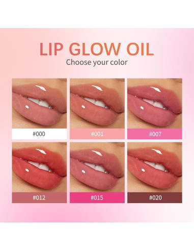 Brillo Labial Hidratante CHIFURE 7.93 g - Voluminizador Transparente