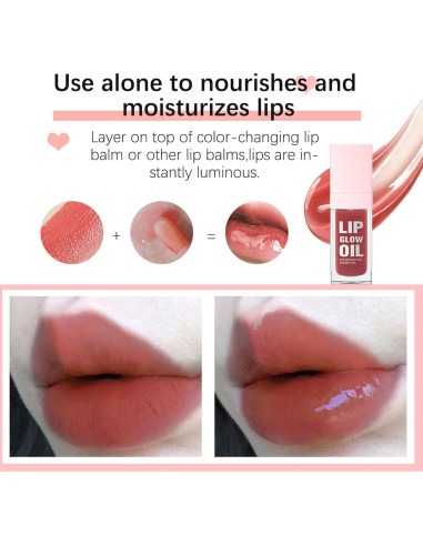 Brillo Labial Hidratante CHIFURE 7.93 g - Voluminizador Transparente