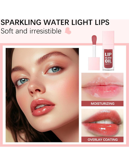 Brillo Labial Hidratante CHIFURE 7.93 g - Voluminizador Transparente