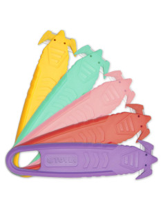 Cortador de Seguridad T TOVIA 5 Pcs Acero Inoxidable Mezcla