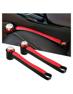Relleno de Espacio para Asiento de Coche Supin Negro y Rojo