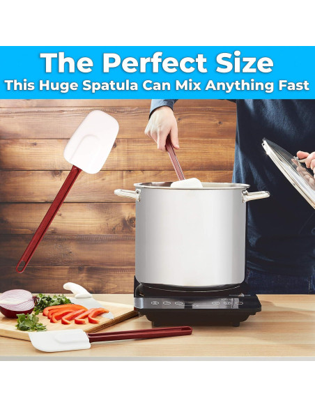 Espátula de Silicona Avant Grub 35.56 cm Resistente al Calor