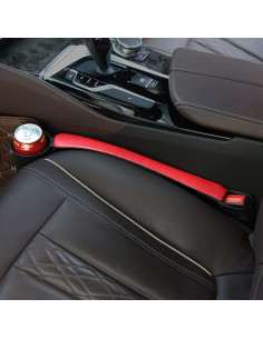Relleno de Espacio para Asiento de Coche Supin Negro y Rojo 2