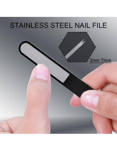 Cortauñas Fotiwesd para Personas Mayores - Mandíbula Ancha