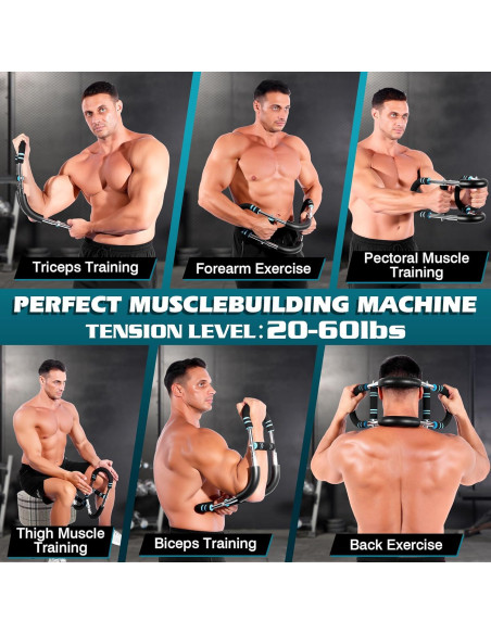 Entrenador de Brazos Twister HUDAEN Ajustable 9-27kg Portátil