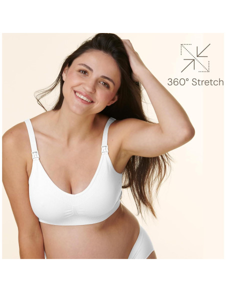 Sujetador de Maternidad y Lactancia Bravado Ajustable S-XXL