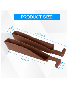 Organizador de Relleno Espacio Asientos Coche Ongfuwu 2PCS 2