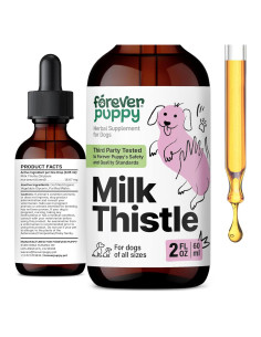 Suplemento Hepático para Perros Forever Puppy 60 ml - Cardo Mariano