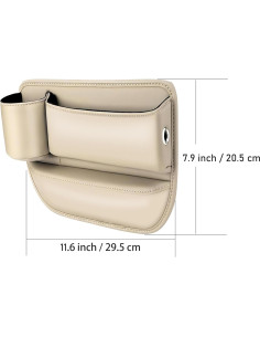 Organizador de Relleno para Portavasos DEIHAALEN Beige 2