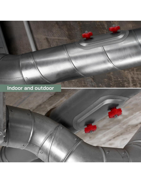 Puerta de Acceso Ducto Redondo Vent Systems 30x20 cm Acero