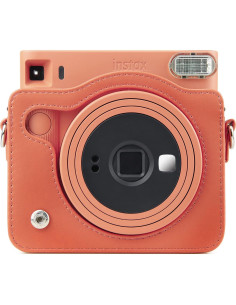 Funda de Cámara Instantánea Fujifilm SQ1 Naranja Terracota 2