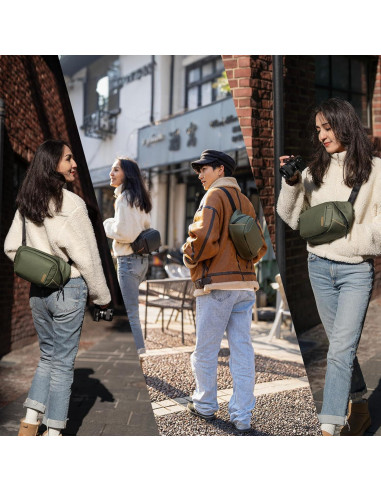 Bolsa de Mensajero PGYTECH OneGo Solo V2 para Cámara 4L