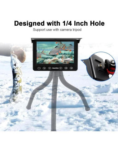 Cámara de Pesca Submarina FishPRO 4.3" HD 1000 TVL Portátil