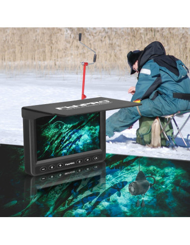 Cámara de Pesca Submarina FishPRO 4.3" HD 1000 TVL Portátil