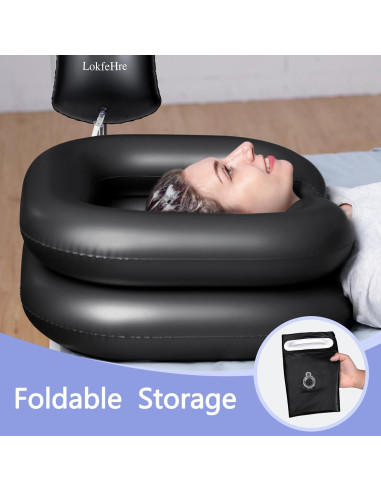 Bolsa de Agua para Ducha LOKFEHRE 9.46L para Cama