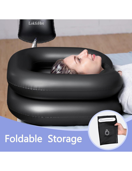 Bolsa de Agua para Ducha LOKFEHRE 9.46L para Cama
