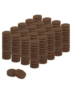 Almohadillas de Fieltro Redondas uxcell 1000Pcs 10mm x 3mm