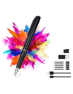 Mini Cámara Bolígrafo JNWMYQFC 1080P HD 64GB 150 Min