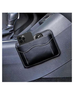 Organizador de Bolsillo Lateral para Coche SUJADE QCZWD001 Negro